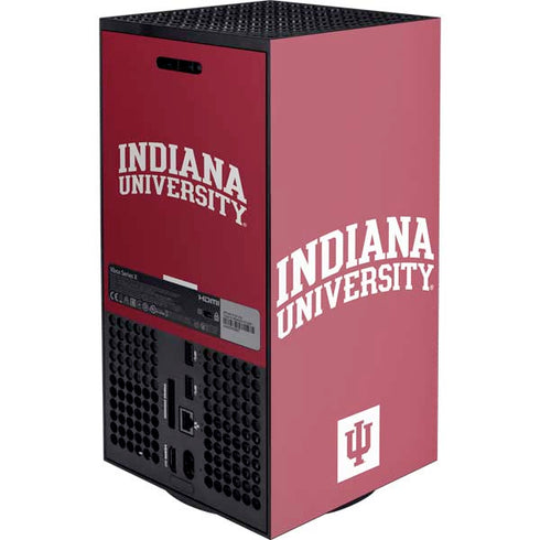 Indiana University Hoosiers Xbox Series X Console Skin