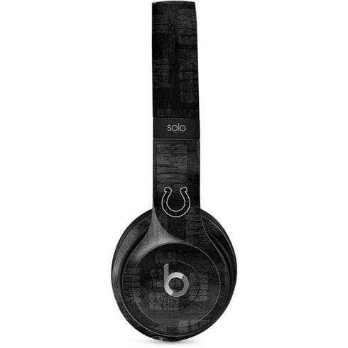 NFL Indianapolis Colts Black & White Beats Solo 2 Wired Skin