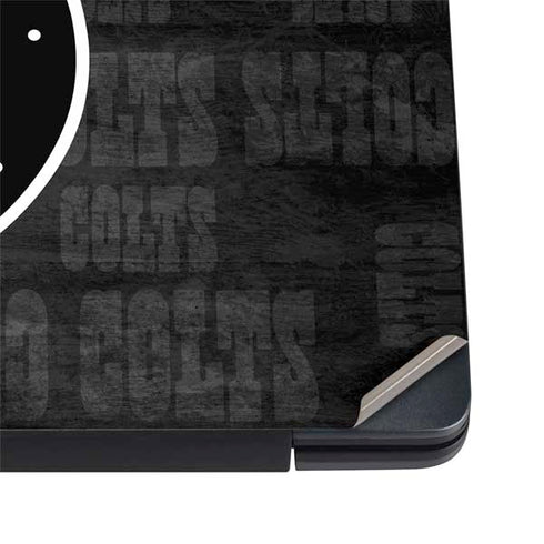 NFL Indianapolis Colts Black & White Dell Vostro Skin