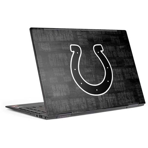 NFL Indianapolis Colts Black & White HP Envy Skin