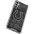 NFL Indianapolis Colts Black & White Galaxy A14 5G Clear Case