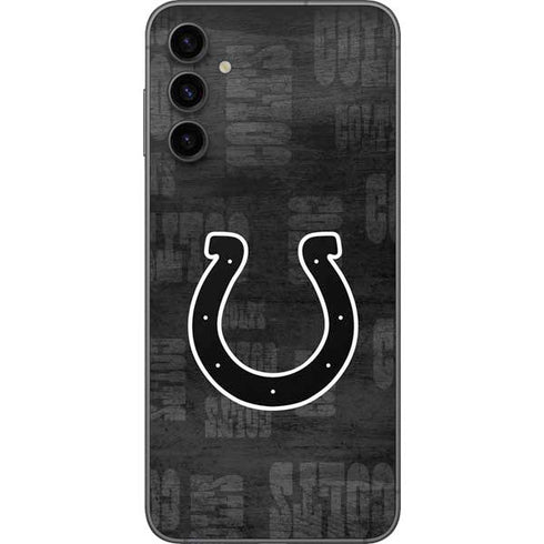 NFL Indianapolis Colts Black & White Galaxy A14 5G Skin