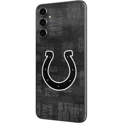 NFL Indianapolis Colts Black & White Galaxy A14 5G Skin