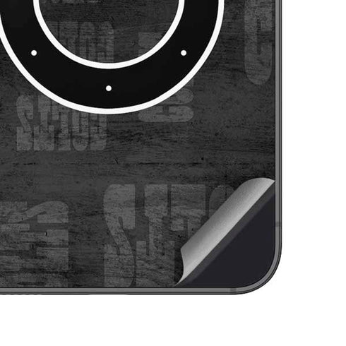 NFL Indianapolis Colts Black & White Galaxy A14 5G Skin