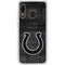 NFL Indianapolis Colts Black & White Galaxy A20 Clear Case