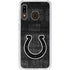 NFL Indianapolis Colts Black & White Galaxy A20 Clear Case