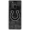 NFL Indianapolis Colts Black & White Galaxy A21 Clear Case