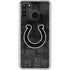 NFL Indianapolis Colts Black & White Galaxy A21 Clear Case