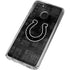 NFL Indianapolis Colts Black & White Galaxy A21 Clear Case