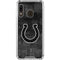 NFL Indianapolis Colts Black & White Galaxy A30 Clear Case