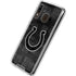 NFL Indianapolis Colts Black & White Galaxy A30 Clear Case