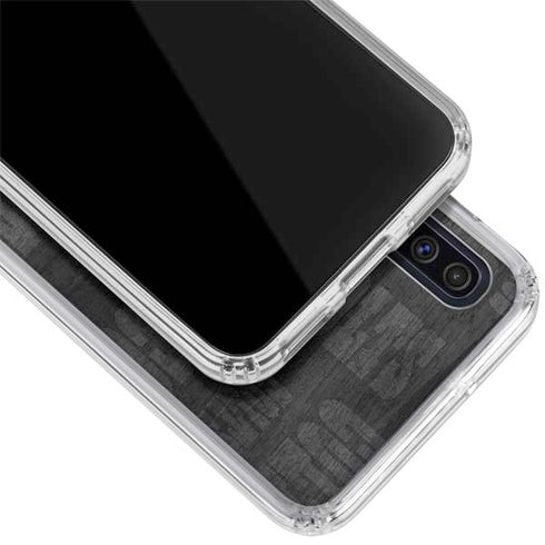 NFL Indianapolis Colts Black & White Galaxy A50 Clear Case