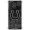 NFL Indianapolis Colts Black & White Galaxy A72 5G Clear Case