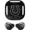 NFL Indianapolis Colts Black & White Galaxy Buds Pro Skin