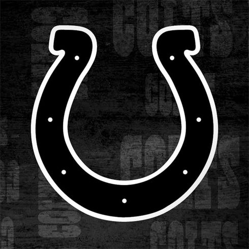 NFL Indianapolis Colts Black & White Galaxy Note 8 Skin