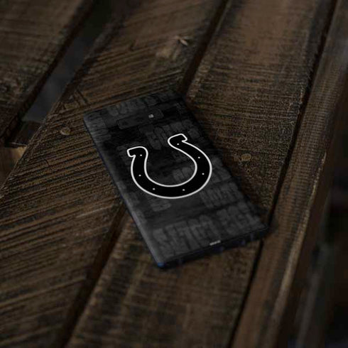 NFL Indianapolis Colts Black & White Galaxy Note 9 Skin