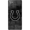 NFL Indianapolis Colts Black & White Galaxy Note20 5G Skin