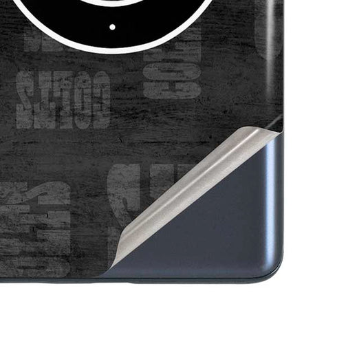 NFL Indianapolis Colts Black & White Galaxy S20 Fan Edition Skin