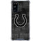 NFL Indianapolis Colts Black & White Galaxy S20 FE Clear Case