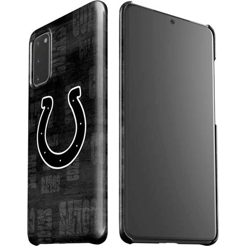 NFL Indianapolis Colts Black & White Galaxy S20 Lite Case