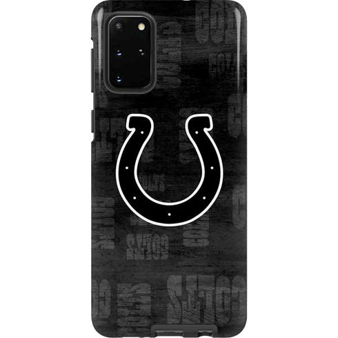 NFL Indianapolis Colts Black & White Galaxy S20 Plus Pro Case