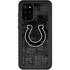 NFL Indianapolis Colts Black & White Galaxy S20 Plus Waterproof Case