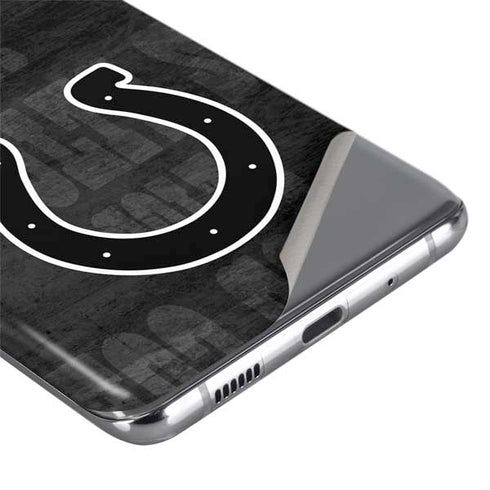 NFL Indianapolis Colts Black & White Galaxy S20 Ultra 5G Skin