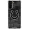 NFL Indianapolis Colts Black & White Galaxy S21 FE Clear Case