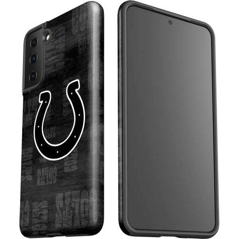 NFL Indianapolis Colts Black & White Galaxy S21 Plus 5G Pro Case