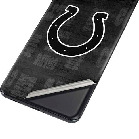 NFL Indianapolis Colts Black & White Galaxy S21 Plus 5G Skin