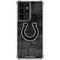 NFL Indianapolis Colts Black & White Galaxy S21 Ultra 5G Clear Case