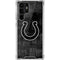 NFL Indianapolis Colts Black & White Galaxy S22 Ultra Clear Case