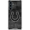 NFL Indianapolis Colts Black & White Galaxy S23 FE Clear Case