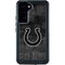 NFL Indianapolis Colts Black & White Galaxy S23 Plus Waterproof Case