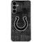 NFL Indianapolis Colts Black & White Galaxy S24 Plus Clear Case