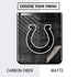 NFL Indianapolis Colts Black & White Galaxy Z Flip Skin