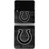 NFL Indianapolis Colts Black & White Galaxy Z Flip3 5G Skin