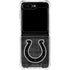 NFL Indianapolis Colts Black & White Galaxy Z Flip5 5G Clear Case