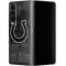 NFL Indianapolis Colts Black & White Galaxy Z Fold4 5G Skin