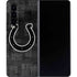 NFL Indianapolis Colts Black & White Galaxy Z Fold4 5G Skin