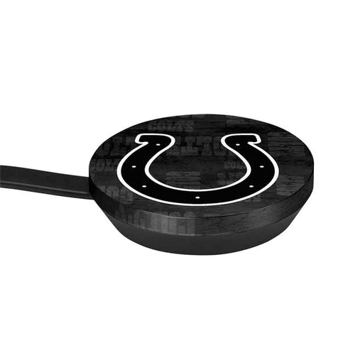 NFL Indianapolis Colts Black & White Google Stadia Controller Skin