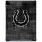 NFL Indianapolis Colts Black & White iPad Pro 12.9in (2020) Clear Case