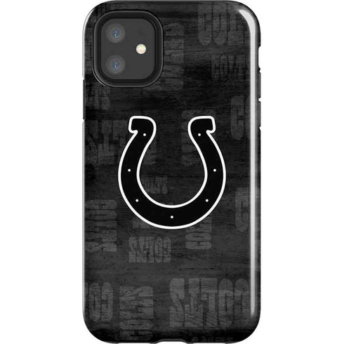 NFL Indianapolis Colts Black & White iPhone 11 Impact Case