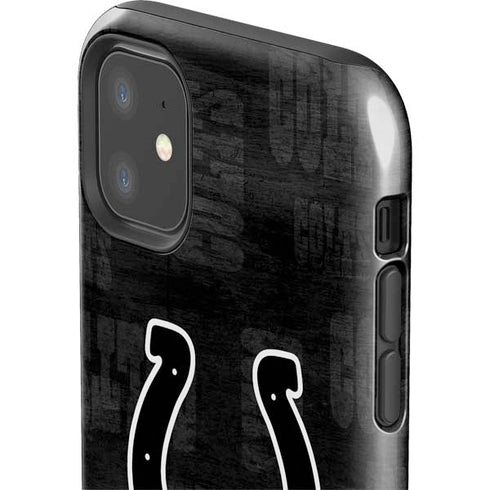 NFL Indianapolis Colts Black & White iPhone 11 Impact Case