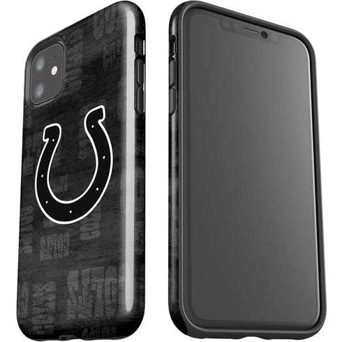 NFL Indianapolis Colts Black & White iPhone 11 Impact Case
