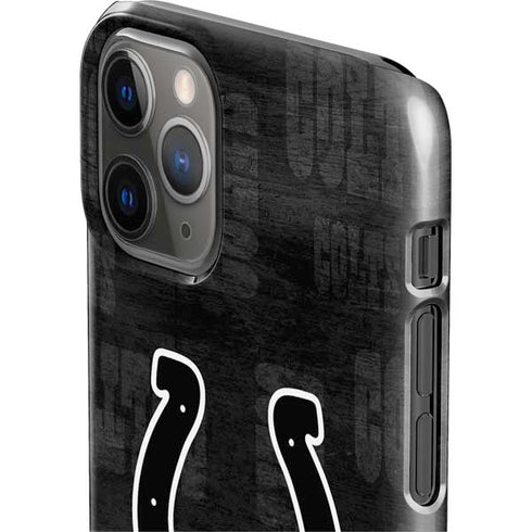 NFL Indianapolis Colts Black & White iPhone 11 Pro Lite Case