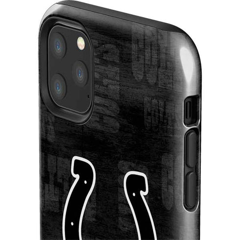 NFL Indianapolis Colts Black & White iPhone 11 Pro Max Impact Case