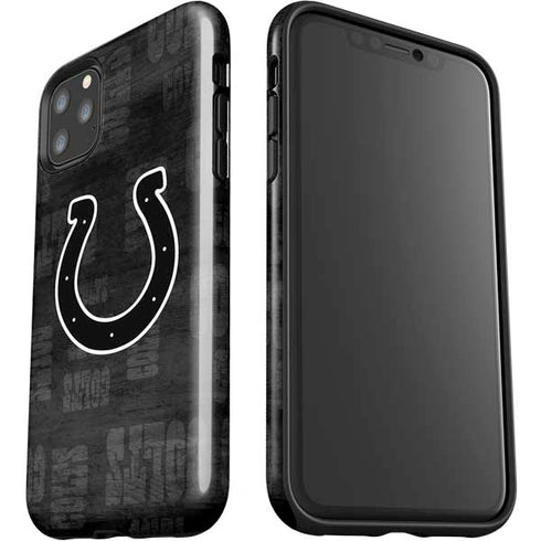 NFL Indianapolis Colts Black & White iPhone 11 Pro Max Impact Case