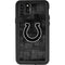 NFL Indianapolis Colts Black & White iPhone 11 Pro Max Waterproof Case