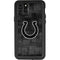 NFL Indianapolis Colts Black & White iPhone 11 Pro Waterproof Case